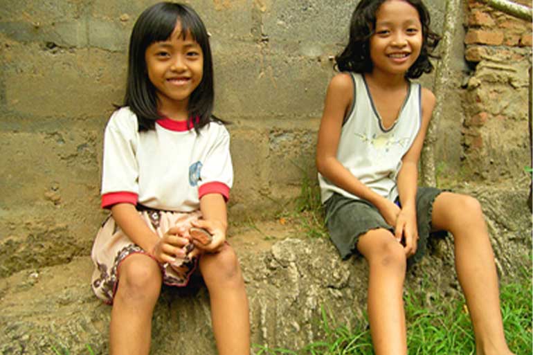 バリ島の子供たち