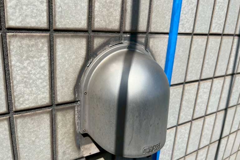 ベンドキャップ交換（施工前）